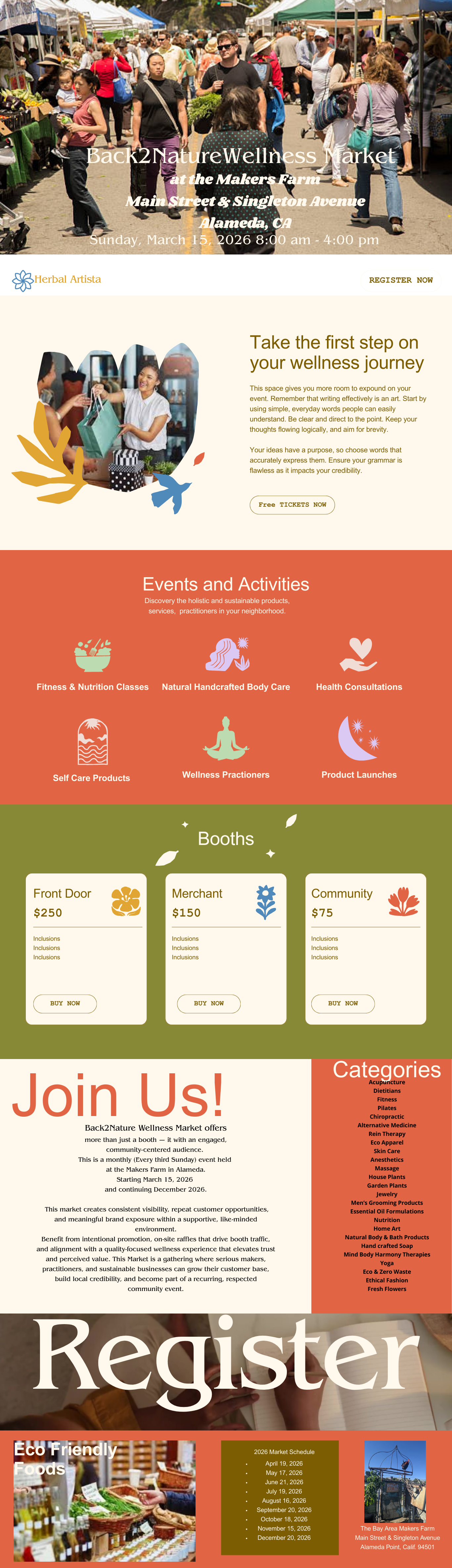 Back2Nature Wellness Market